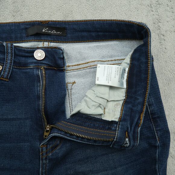 KanCan Jeans Junior's Size 5/26 Blue High-Rise Skinny Denim 28.5" Inseam Stretch - Picture 2 of 16